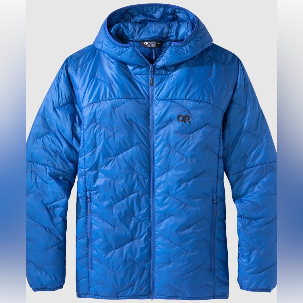 NWT OR SUPERSTRAND LT JACKET INSULATOR MENS MD CLASSIC BLUE